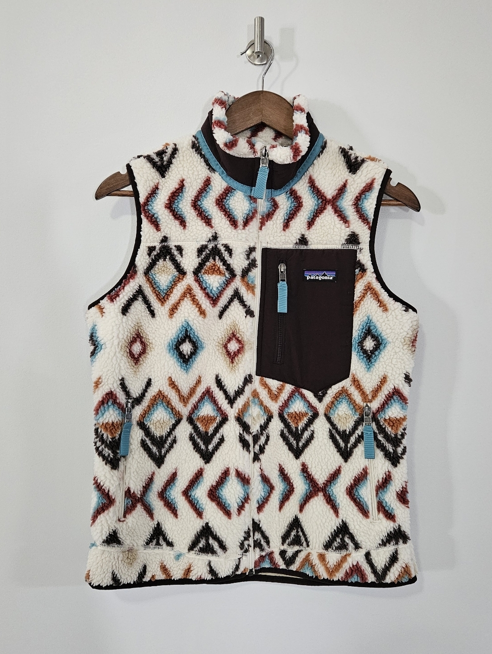 Patagonia Retro-X Fern Dell Aztec Vest Small